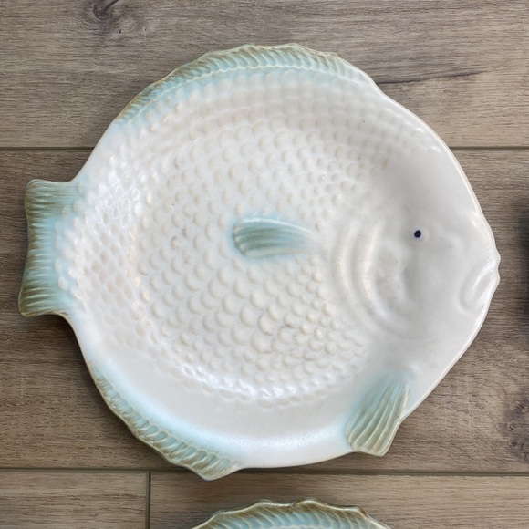 1930's Art Deco Fish‎ Plates - Picture 4 of 16